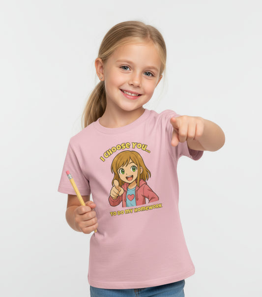 I Choose You to Do My Homework _ girl