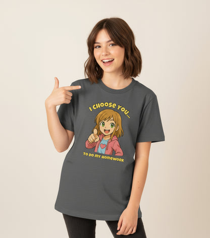 I Choose You to Do My Homework _ girl