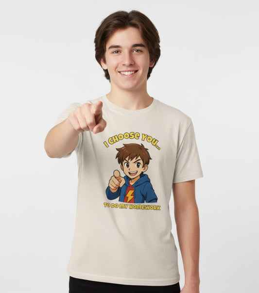 I Choose You to Do My Homework _ boy