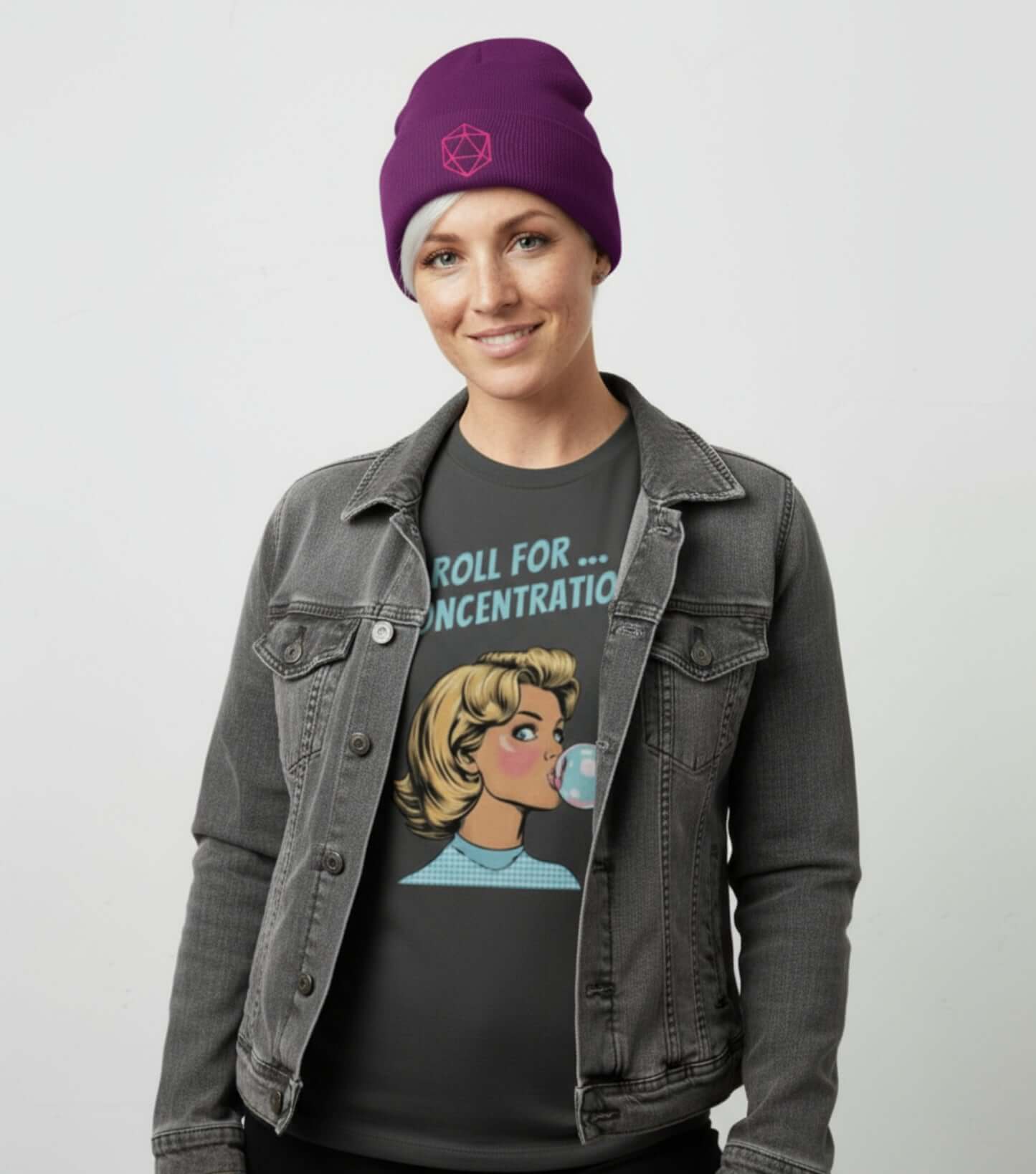 Colour Pop Cuffed Beanie