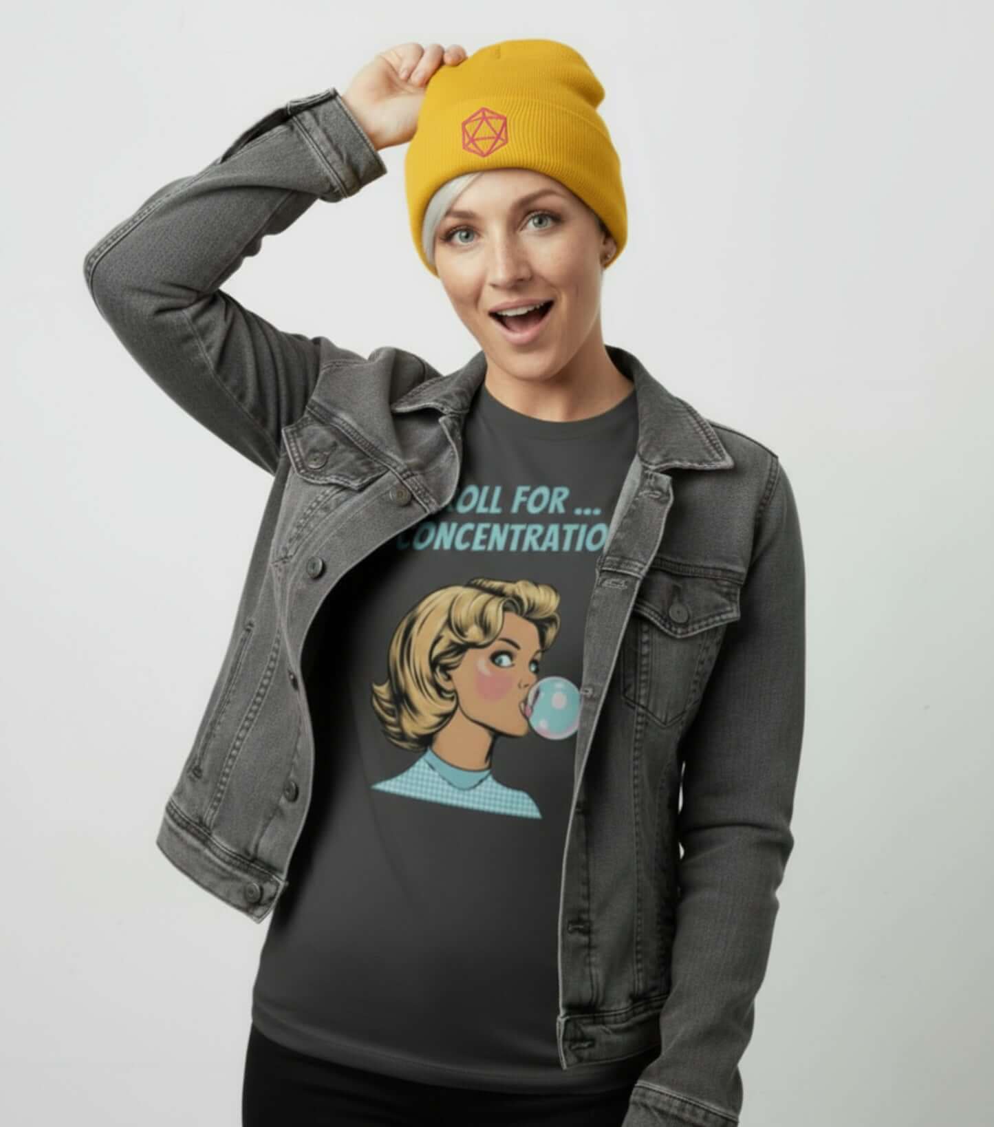 Colour Pop Cuffed Beanie