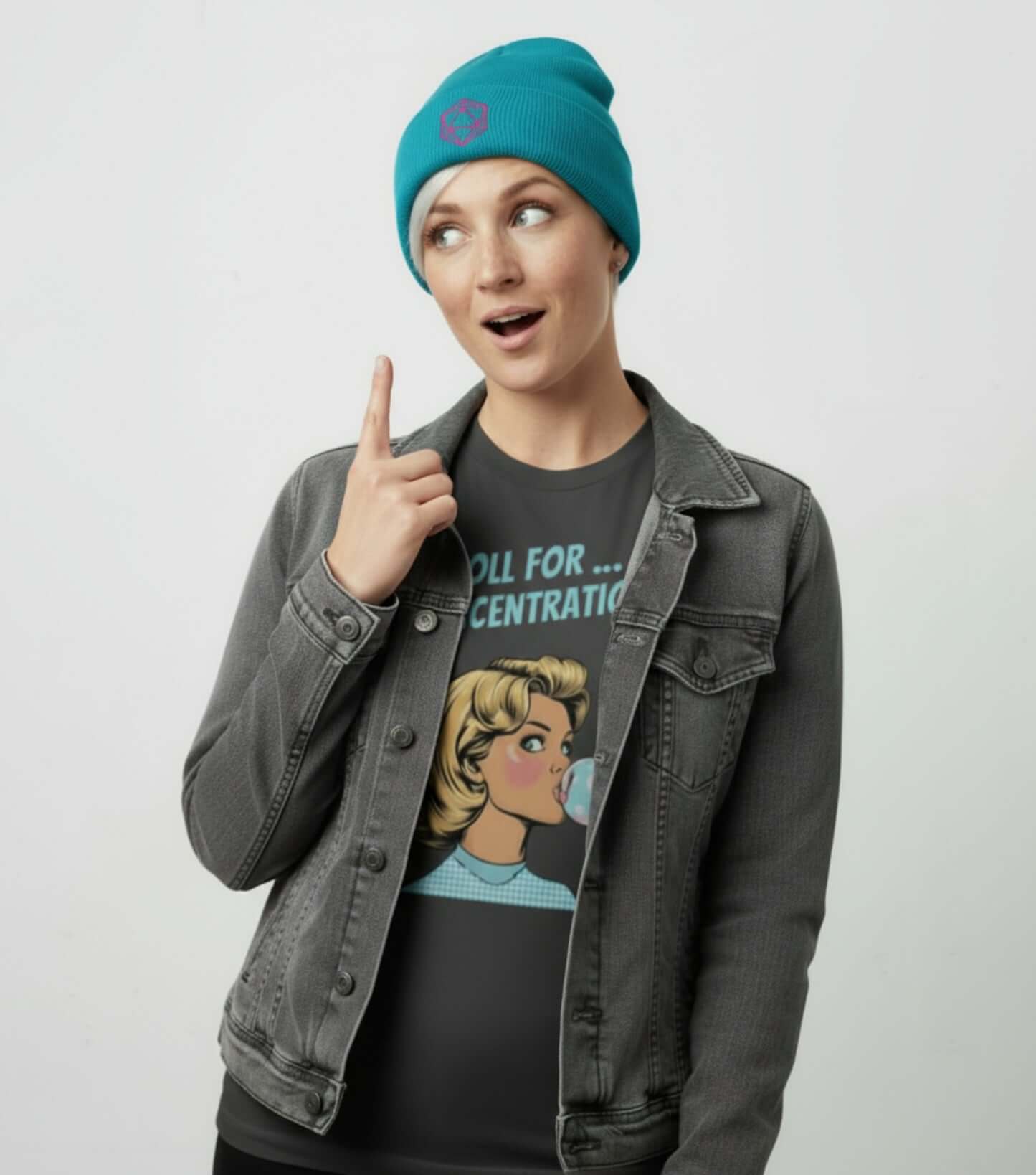 Colour Pop Cuffed Beanie