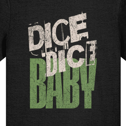 Dice Dice Baby _ Retro Pop Typography Green