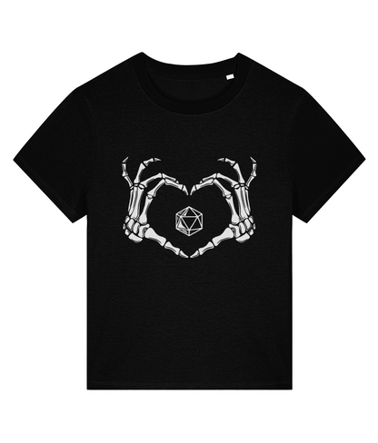 Critical Heart Skeleton Dice