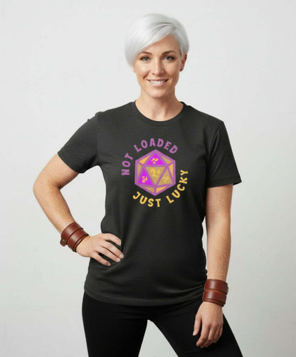 Not loaded just lucky _ Purple