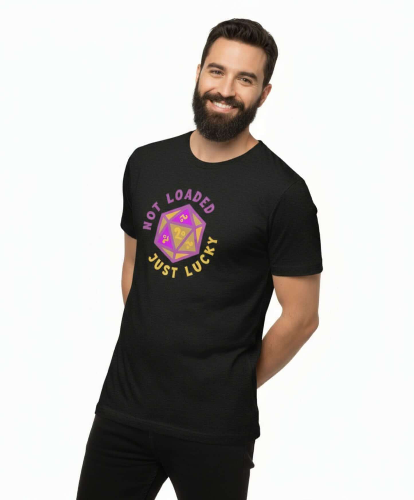 Not loaded just lucky _ Purple