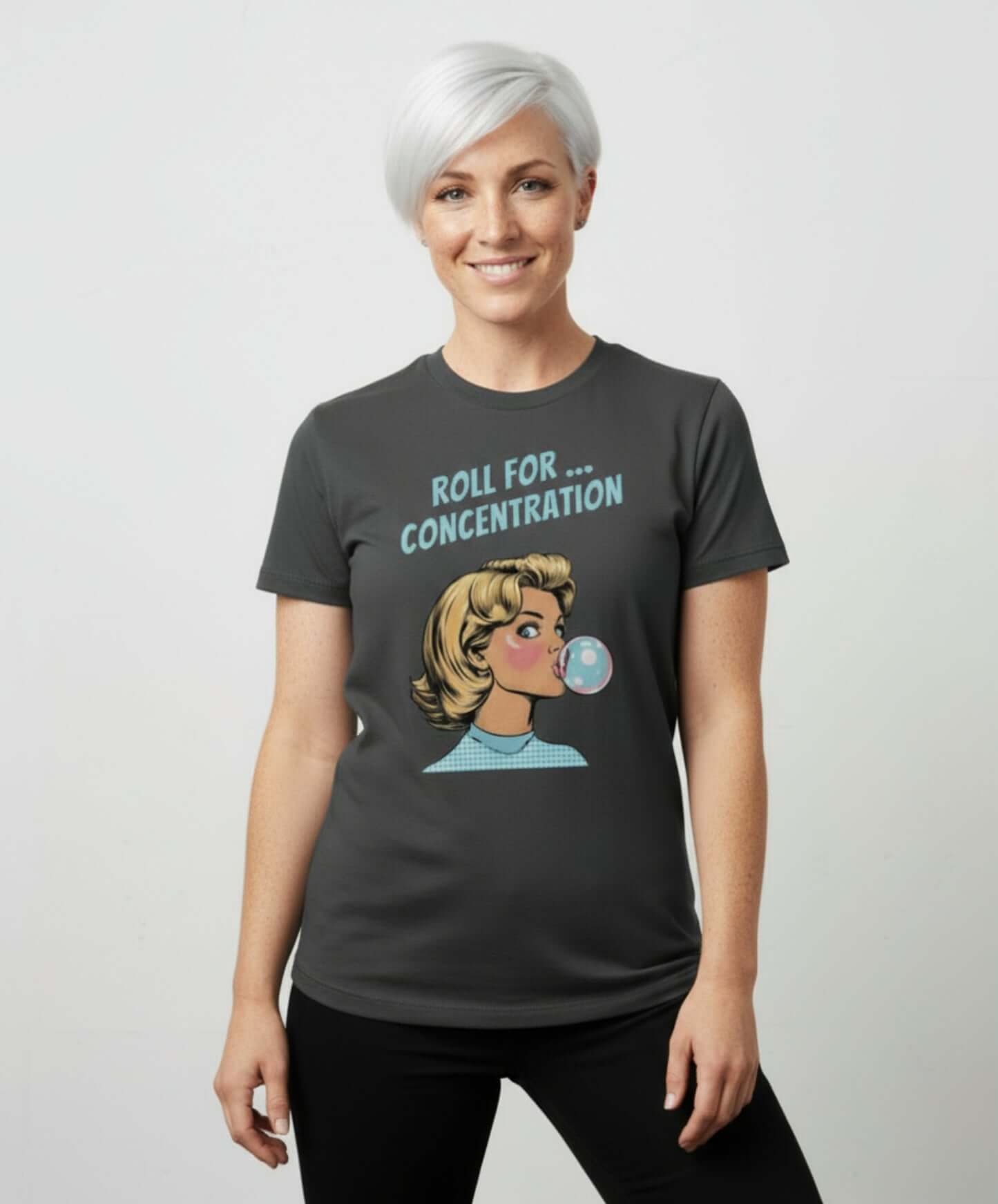 Roll for Concentration Retro Comic