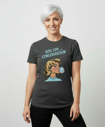 Roll for Concentration Retro Comic