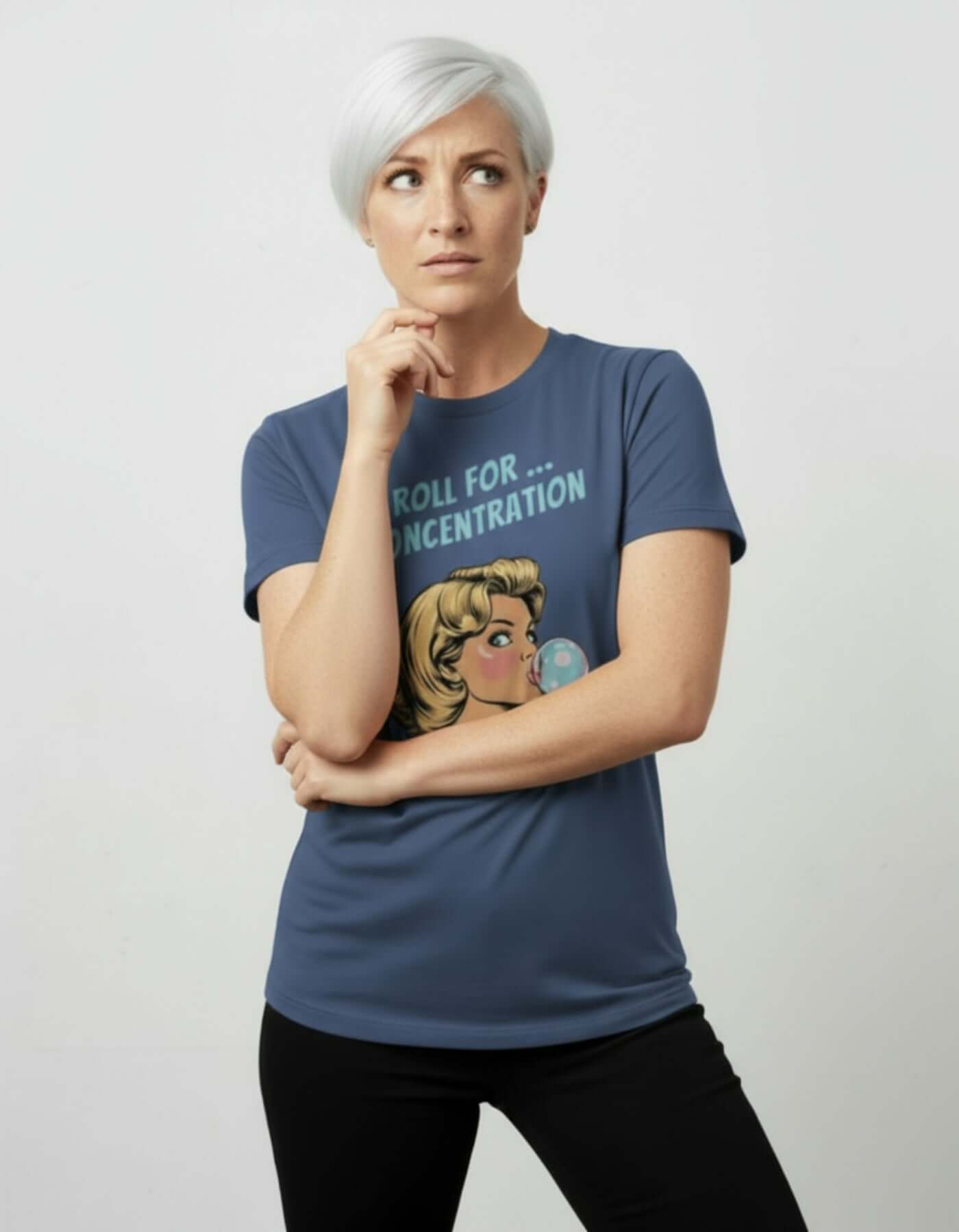 Roll for Concentration Retro Comic