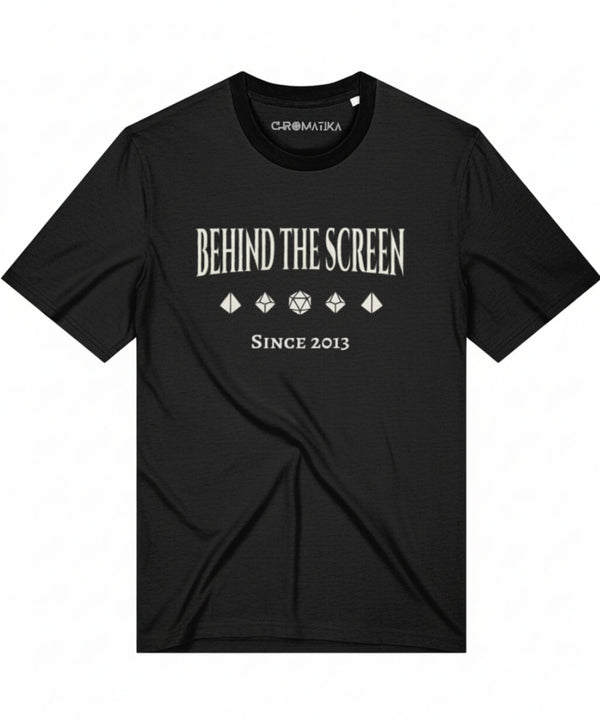 Behind the screen since