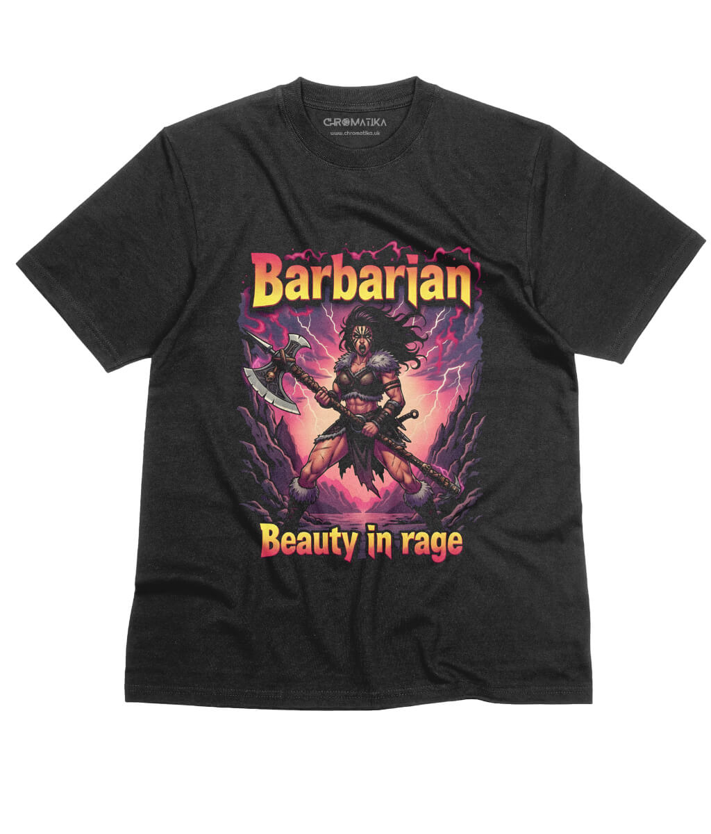 Barbarin Beauty in Rage