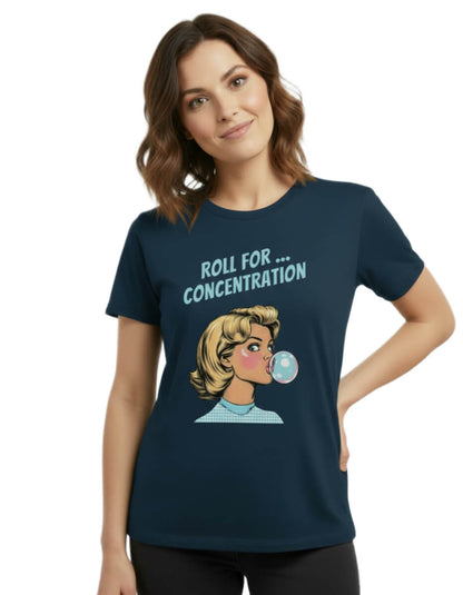 Roll for Concentration Retro Comic