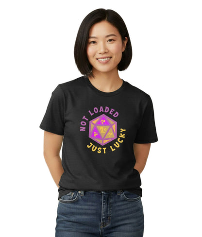 Not loaded just lucky _ Purple