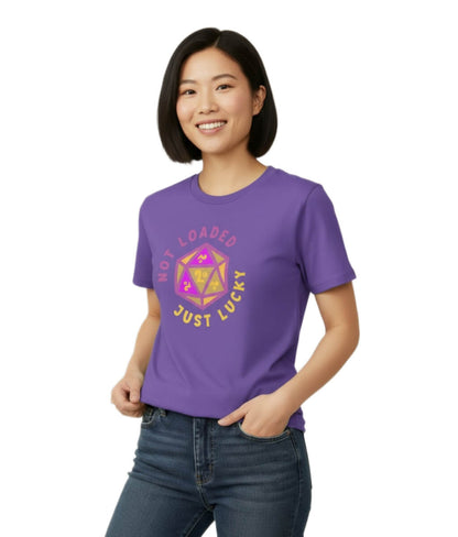 Not loaded just lucky _ Purple