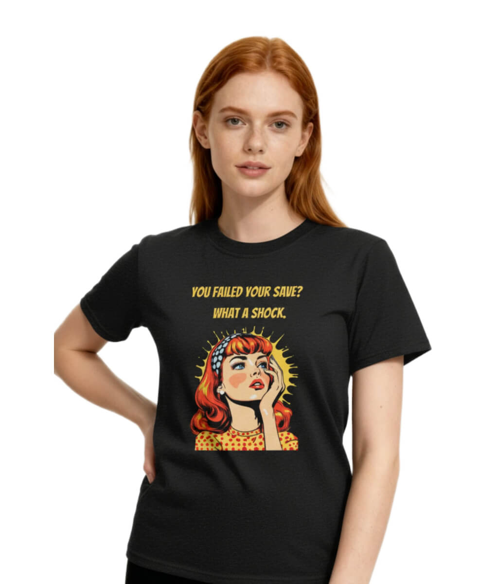 Failed Save What a Shock