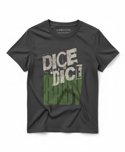 Dice Dice Baby _ Retro Pop Typography Green