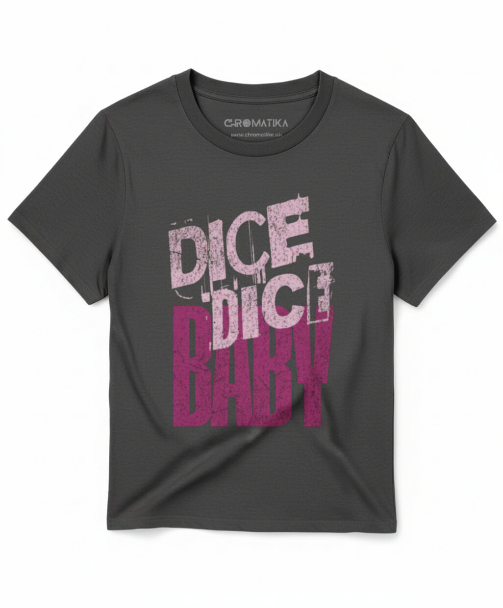 Dice Dice Baby _ Retro Pop Typography Pink