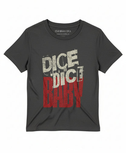 Dice Dice Baby _ Retro Pop Typography Red