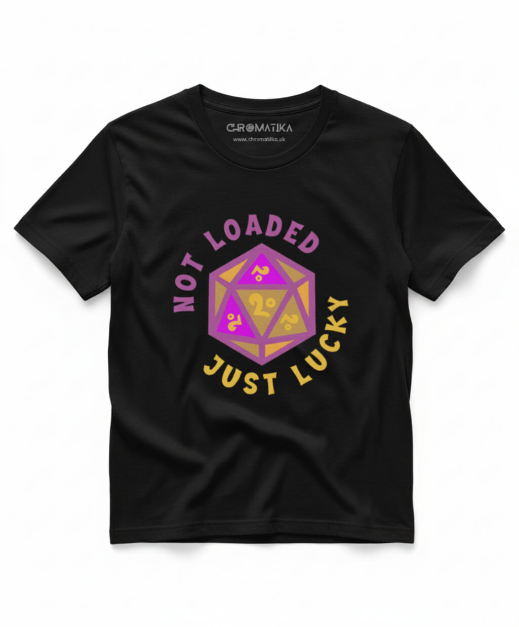 Not loaded just lucky _ Purple