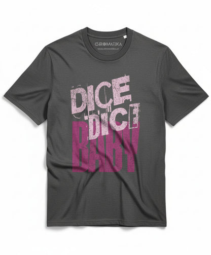 Dice Dice Baby _ Retro Pop Typography Pink