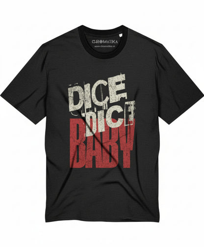 Dice Dice Baby _ Retro Pop Typography Red