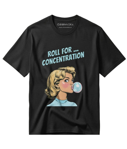 Roll for Concentration Retro Comic