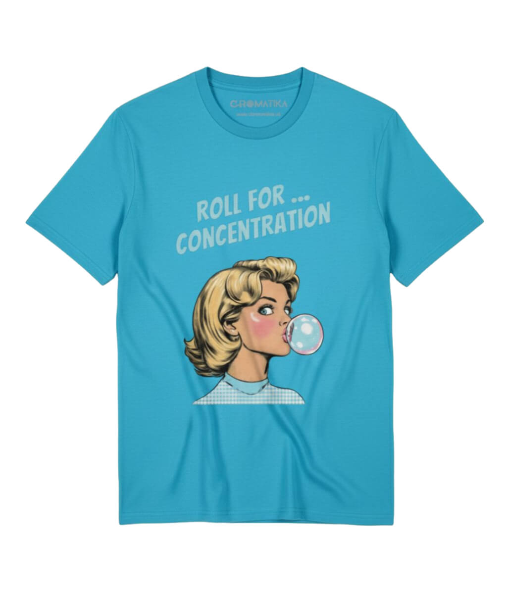 Roll for Concentration Retro Comic