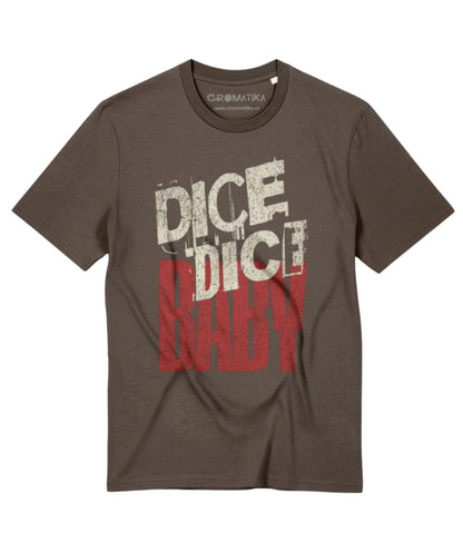 Dice Dice Baby _ Retro Pop Typography Red