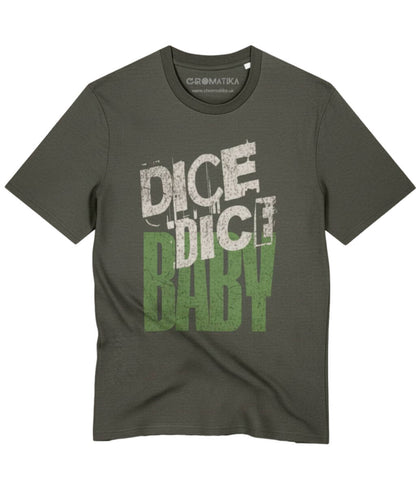Dice Dice Baby _ Retro Pop Typography Green