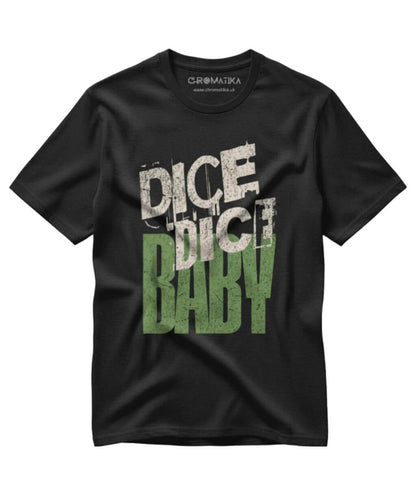 Dice Dice Baby _ Retro Pop Typography Green