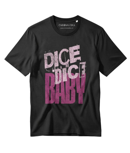 Dice Dice Baby _ Retro Pop Typography Pink